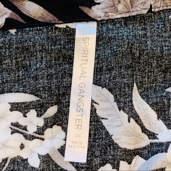 Spiritual Gangster Kimono Top - Picture 3 of 7